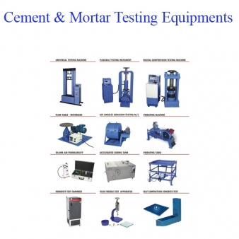 Cement & Mortar Testing Equipments
